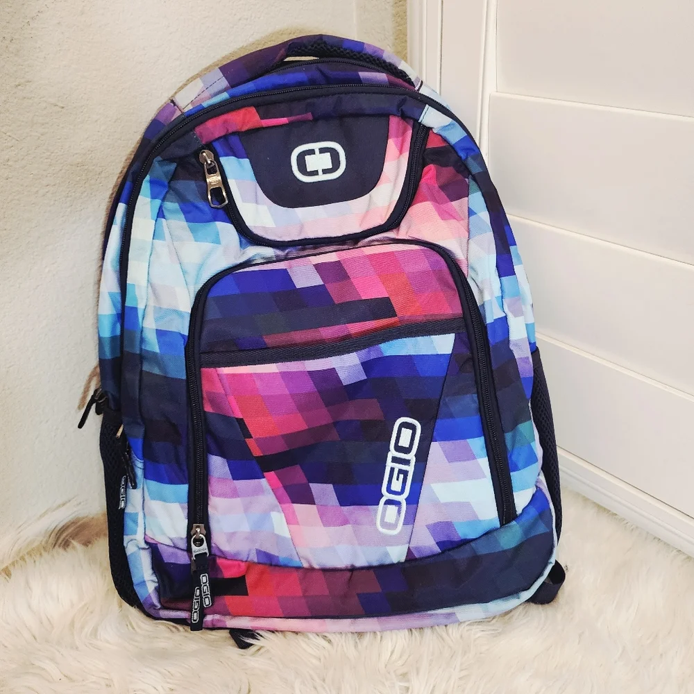 OGIO® Turbine Backpack With 17" Laptop Pocket, Kaleidoscope New With Tags - Picture 2 of 11
